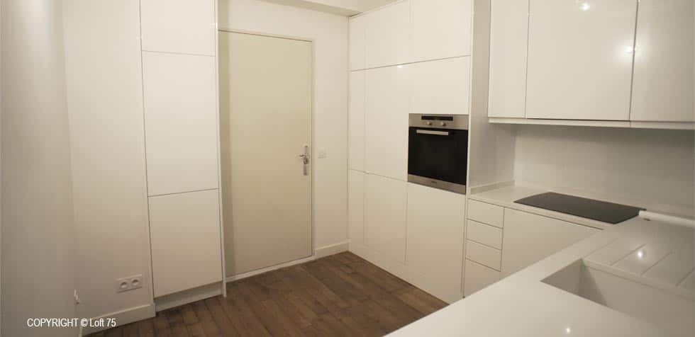 Appartement Paris rénovation cuisine et salle de bains