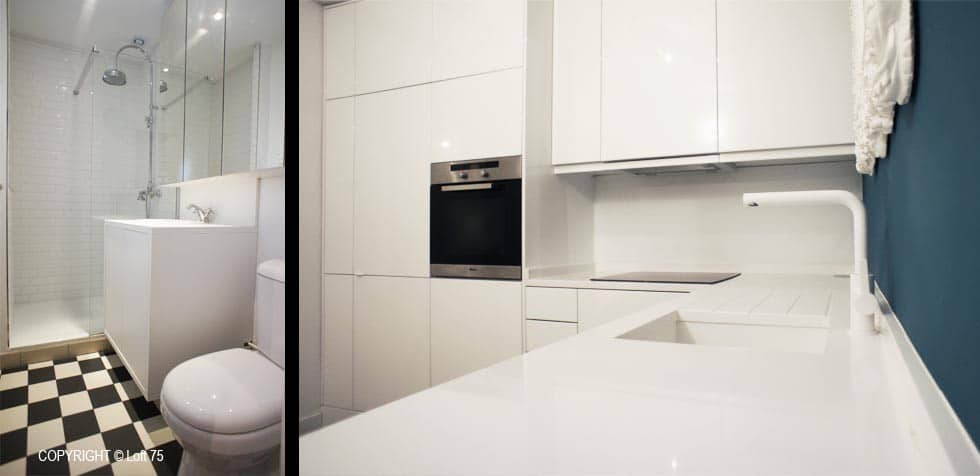 Appartement Paris rénovation cuisine et salle de bains