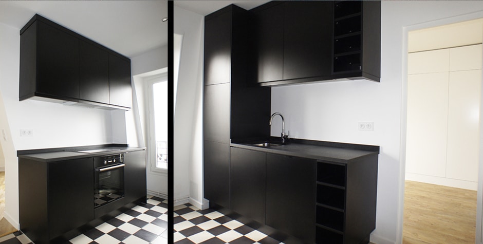 Hauts-de-Seine travaux appartement Atelier Issy-Les-Moulineaux 92 loft75 design et architecture d'intérieur